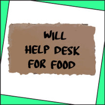 Will Help Desk for Food