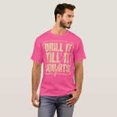 T-shirt Will L'Exercice Jusqu'À Ce Qu'Il Éjacule Ice Pêche (Devant entier)
