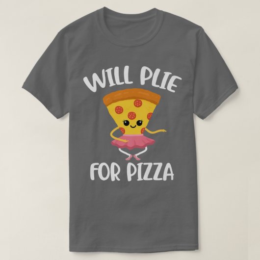 T-shirt Will Plie pour Pizza (Design devant)