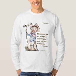 T-shirt Will Rogers & Citation Manches Longues