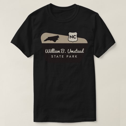 T-shirt William B Umstead State Park Caroline du Nord Bien (Design devant)