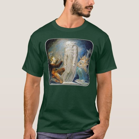 T-shirt William Blake : La sorcière d'Endor (Devant)