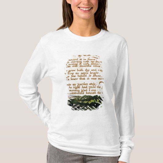 T-shirt William Blake | un arbre de poison (Devant)