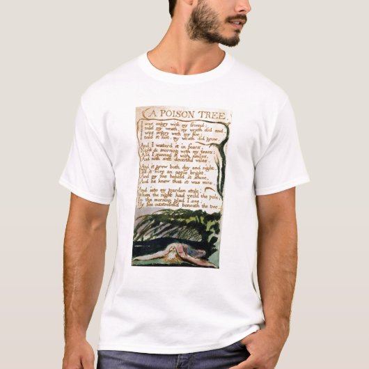 T-shirt William Blake | un arbre de poison (Devant)