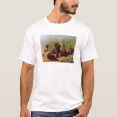 T-shirt William H. Barbe - Ours dans le Patch de la pastèq (Devant)