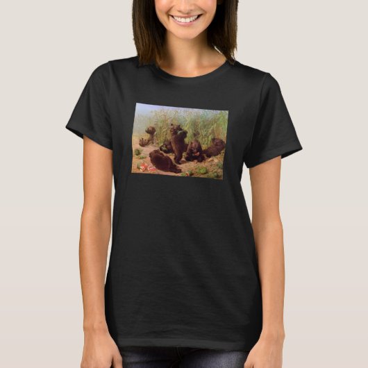 T-shirt William H. Beard - Bears in the Watermelon Patch (Devant)
