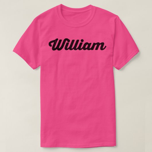 T-shirt William Mon Nom Est William 1 (Design devant)