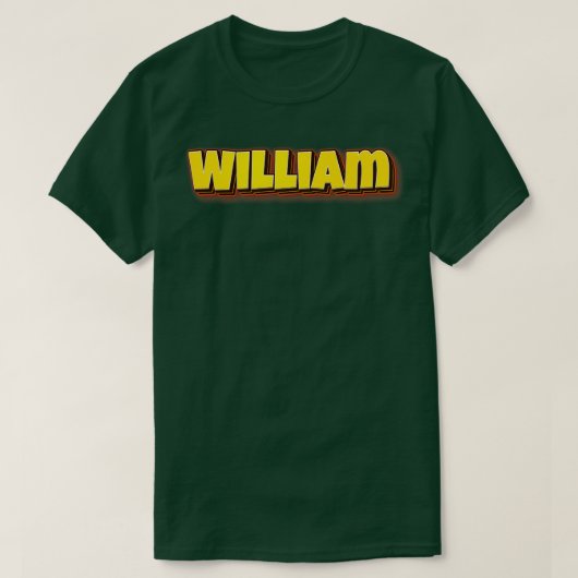 T-shirt William Mon Nom Est William 4 (Design devant)