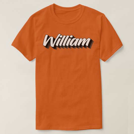 T-shirt William Mon Nom Est William 5 (Design devant)