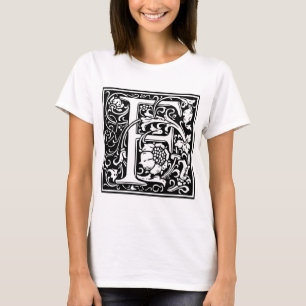 T-shirt William Morris Alphabet "F"