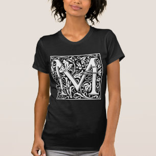 T-shirt William Morris Alphabet "M"