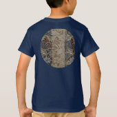 T-shirt William Morris Bluebell Tapestry Design (Dos)