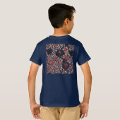 T-shirt William Morris Grafton Botanic Art Design (Dos entier)