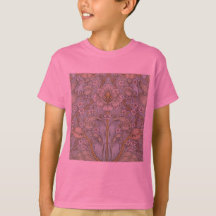 T-shirt William Morris Spring Motif classique épais