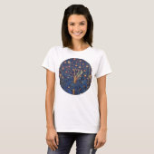 T-shirt William Morris Woodpecker Tapestry Arts & Artisana (Devant entier)