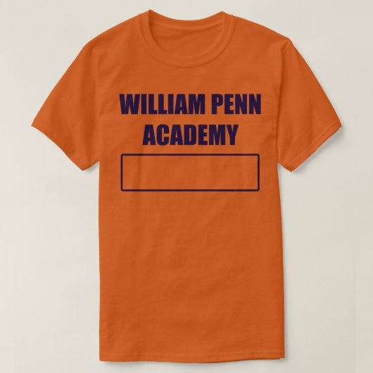 T-shirt William Penn Academy Gym Classe (Design devant)
