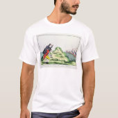 T-shirt William Pitt observant l'escadron français (Devant)