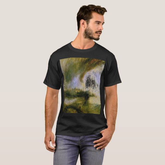 T-shirt William Turner - tempête de neige (Devant entier)