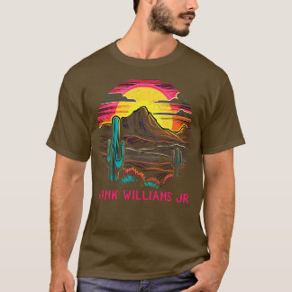 T-shirt Williams Jr Retro Style Country Fan Design