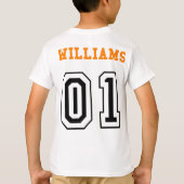T-shirt Williams, mégohm (Dos)