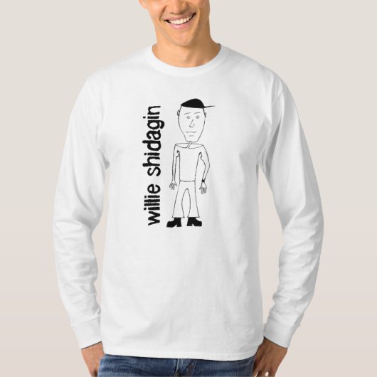 T-shirt Willie Shidagin Long Sleeve (Devant)
