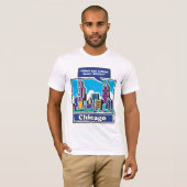 T-shirt Willis Tower (Devant entier)