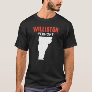 T-shirt Williston Vermont USA State America Travel Vermont