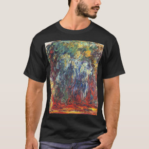 T-shirt Willow pleuvoir à Giverny (par Claude Monet)