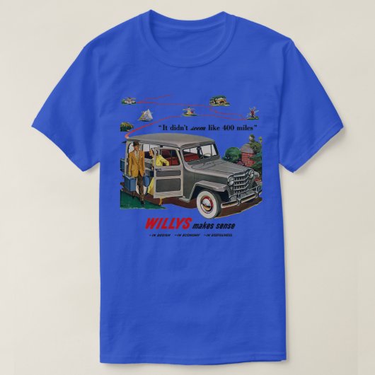 T-SHIRT WILLYS  (Design devant)