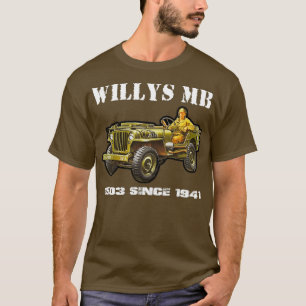 T-shirt Willys MB G503 Military Off Road 2ÈME GUERRE MONDI