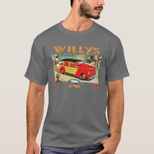 T-shirt Willys Woody wagon (Devant)