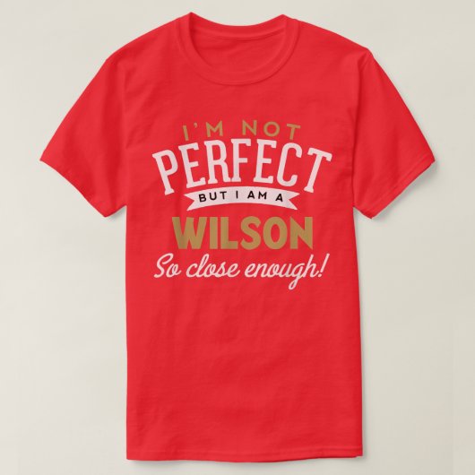 T-shirt Wilson Nom (Design devant)