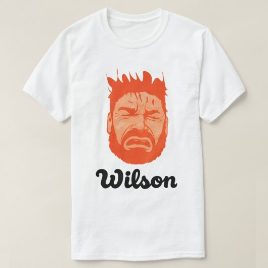 T-shirt Wilson Tom Wilson faux Mème de Pleurage 2025 (Design devant)