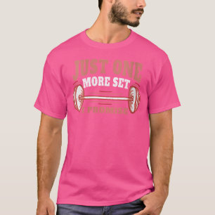 T-shirt Win Amusant Gymnase Barbell Bar Juste Un Ensemble