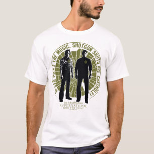 T-shirt Winchester Brothers surnaturel "Shotgun"