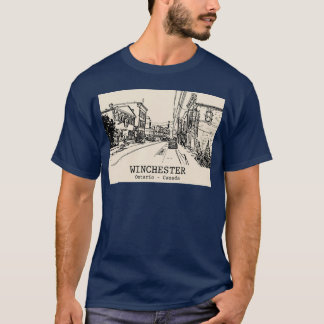 T-shirt Winchester - Ontario - graphique