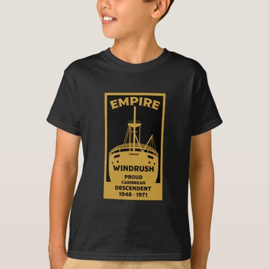 T-shirt Windrush Génération (Devant)