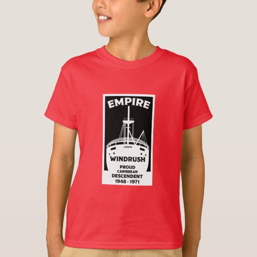 T-shirt Windrush Génération (Devant)