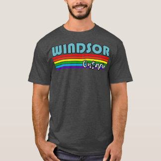 T-shirt Windsor Ontario Pride Windsor LGBT Cadeau LGBT LGB