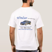 T-shirt windsorshirtlogo (Dos)