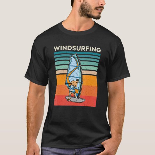 T-shirt Windsurfing Sailing Surfing Sea Saying (Devant)