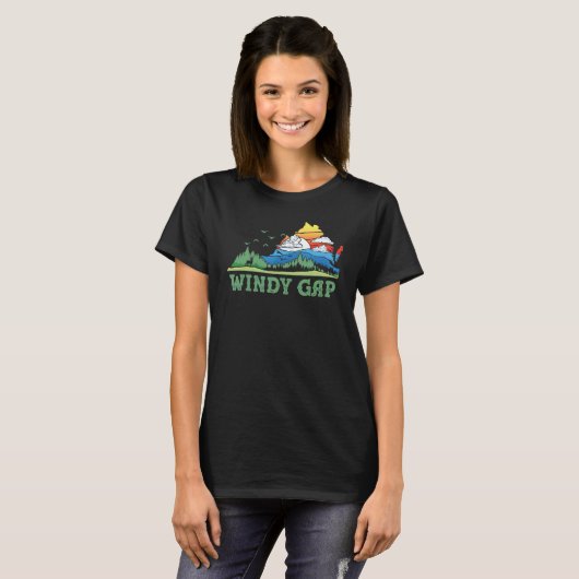 T-shirt Windy Gap Virginia Franklin County Nature & Outdoo (Devant entier)