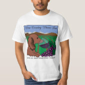 T-shirt Wine Country 2023 Wiener Fest en blanc (Devant)