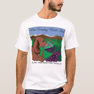 T-shirt Wine Country 2024 en blanc