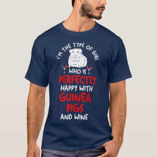 T-shirt Wine Guinea Pig Premium 5671