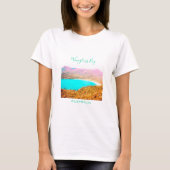 T-shirt Wineglass Bay Tasmania Australie (Devant)