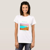 T-shirt Wineglass Bay Tasmania Australie (Devant entier)