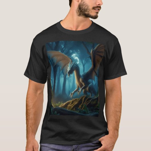 T-shirt Winged Draco (Devant)