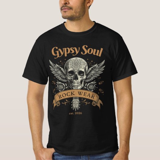 T-shirt Winged Rocker Tee (Devant)