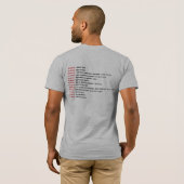 T-shirt Wingin il (Dos entier)
